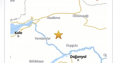 Elazığ'da peş peşe 4 deprem