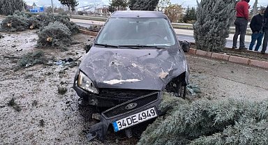 Elazığ'da trafik kazası: 1 yaralı