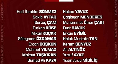 Elazığspor 21 futbolcuyla İstanbul'a gidiyor