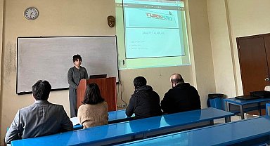 Emet MYO Kimya Teknolojisi öğrencilerinden İME sunumu