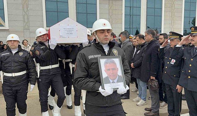 Emniyet Müdürü Musa Bozkurt, son yolculuğuna uğurlandı