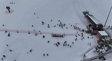 Erciyes'e ziyaretçi akını