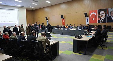 Erzincan'da kış ve yılbaşı tedbirleri masaya yatırıldı