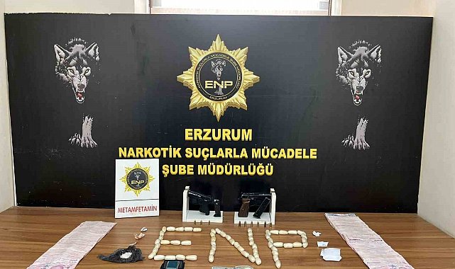Erzurum polisinden uyuşturucu ve uyuşturucu tacirlerine geçit yok
