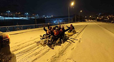 Erzurum'da gençlerden yeni spor denemesi: "KarKano"