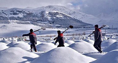Erzurum'da ölümün soğuk yüzü