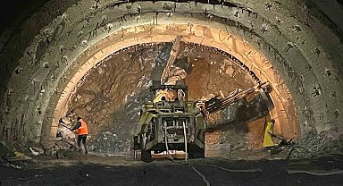 Erzurum'da tünel çalışmaları devam ediyor