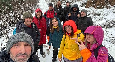 ESDAG üyeleri 30 kilometrelik zorlu orman parkurunu geride bıraktı