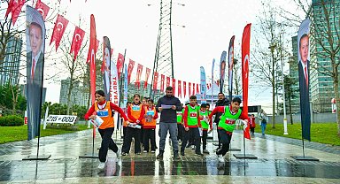 Esenyurt'ta Vadi Esenyurt Parkı'nda oryantiring heyecanı