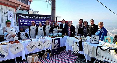 Eski usul alışveriş fileleri Bergama'da yenidan hayat buluyor