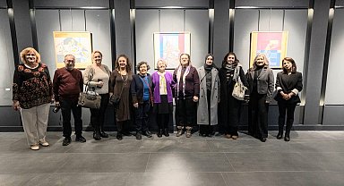 Eskişehir'de 'Kare Kök-KSquare Root-K' Resim sergisi ilgi gördü