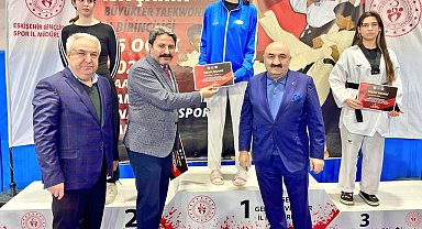 Eskişehir'de Büyükler Taekwondo İl Şampiyonası düzenlendi