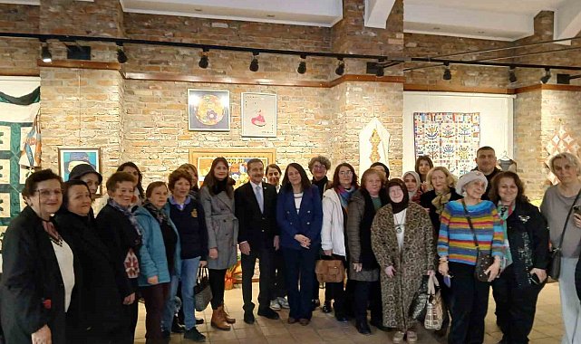 Eskişehirli 'Kırkyama' eğitmenleri 'Kırkyama' adlı sergi açtılar