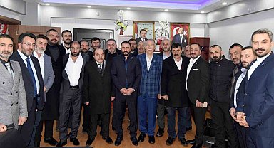 ESOB'dan Oto Tamir ve İmalatçıları Odası Başkanı Akdoğan'a tebrik ziyareti