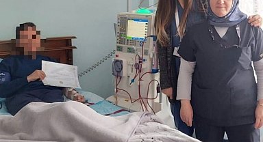 Evde hemodiyaliz uygulaması Kütahya'da başladı