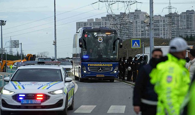 Fenerbahçe, Süper Kupa finali için stada geldi