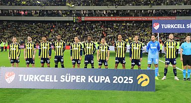 Fenerbahçe'de hedef 11 yıl sonra Süper Kupa'yı kazanmak
