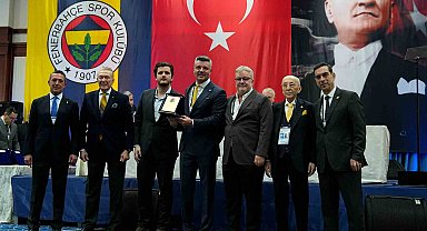 Fenerbahçe'den, Ali Şen'e 50. yıl plaketi