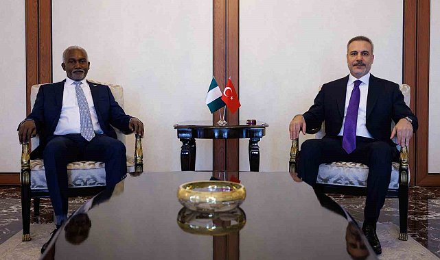 Fidan, Nijeryalı mevkidaşı Tuggar ile Ankara'da görüştü