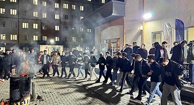 Final öncesi stres, yerini eğlenceye bıraktı