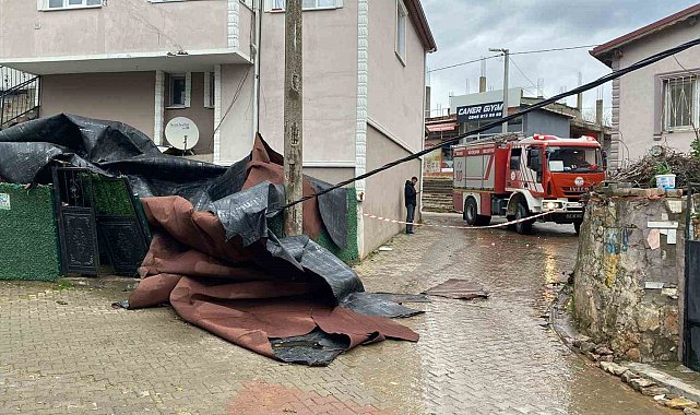 Fırtına sonrası hasar büyük oldu