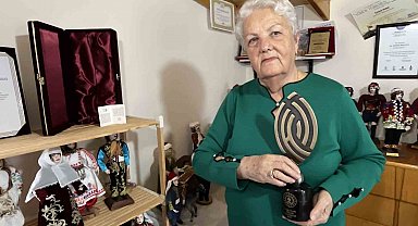 Folklorik kitre bebek sanatıyla Türkiye'nin 'hazinesi' oldu