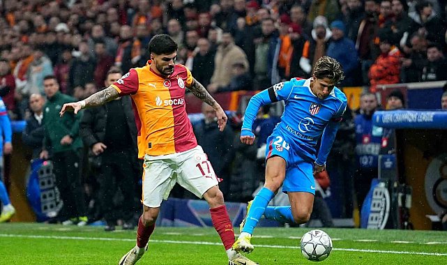 Galatasaray, Atletico Madrid ile 3. kez berabere kaldı