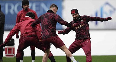 Galatasaray, Atletico Madrid maçı hazırlıklarını sürdürdü