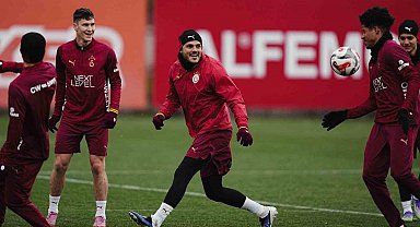 Galatasaray, Trabzonspor maçı hazırlıklarına devam etti