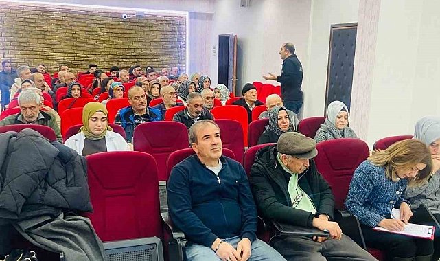 Gazi Huzurevi'nde afet farkındalık eğitimi