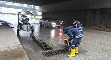 Gaziantep Büyükşehir, beklenen yoğun yağışa karşı önlem aldı