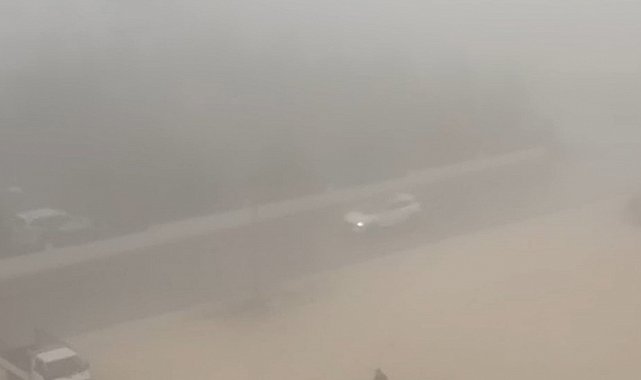 Gaziantep yoğun sis etkili