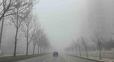 Gaziantep'te 2 gündür yoğun sis etkili oluyor