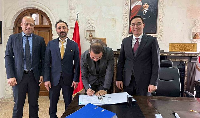 Gercüş'te 11,5 milyon lira hibe desteği almaya hak kazanan proje için imzalar atıldı