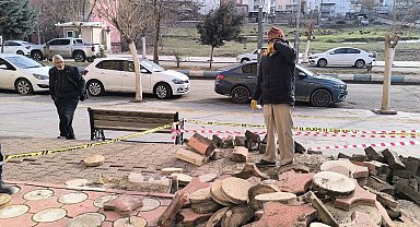 Gercüş'te facianın eşiğinden dönüldü: 12 katlı binanın merdiveni çöktü