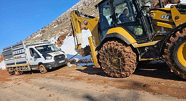 Gercüş'te göçerlerin imdadına Özel İdare yetişti