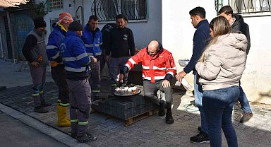 Germencik'te çaylar Başkan Zencirci'den