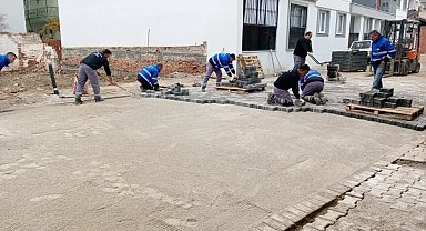 Germencik'te sabahın ilk ışıklarıyla ekipler sahaya indi