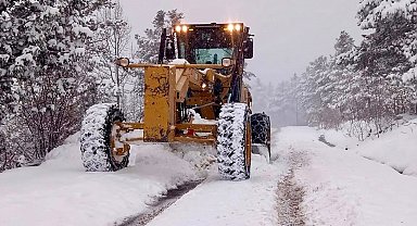 Giresun'da 521 köy yolu kar nedeniyle ulaşıma kapandı