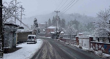 Giresun'da 7 ilçede eğitime kar engeli