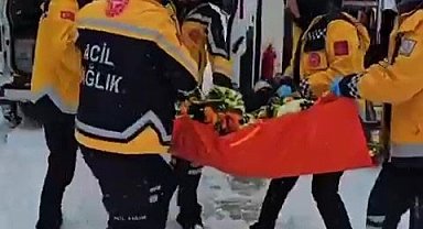 Giresun'da 79 yaşındaki hastanın imdadına arazi tipi ambulans yetişti