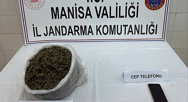Gördes'te 2 kilo 352 gram kubar esrar ele geçirildi