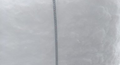 Gümüşhane'de yoğun kar yağışı sonrası yayınladığı videoyla yardım istedi