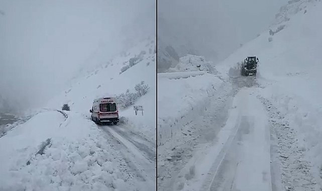 Hakkari'de 7 aylık bebek için çığlar aşıldı