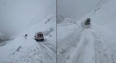 Hakkari'de 7 aylık bebek için çığlar aşıldı