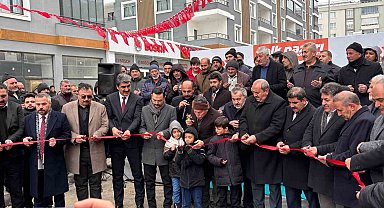 Halk pazarı Aşkale şubesi açıldı