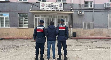 Hapis cezasıyla aranan şahsı jandarma yakaladı