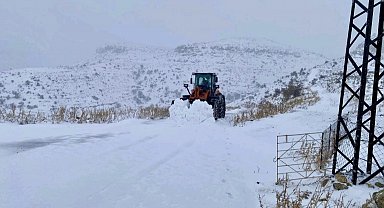 Hasankeyf'te kapanan köy yolu yeniden ulaşıma açıldı