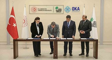 HASDÖV'de imzalar atıldı: Yılda 800 bin parça tıbbi alet üretecek