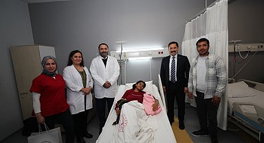 Hatay'da yeni yılın ilk bebeği 'Sultan Nare' oldu